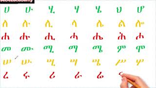 ምርጥ የአማርኛ ፊደላት አፃፃፍ ለጀማሪዎች / How to write Amharic alphabets