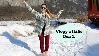 Vlog z Itálie: Den 1. - příjezd