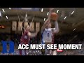 Duke's Wendell Moore Jr. Goes Coast To Coast After Mark Williams Block  | Must See Moment