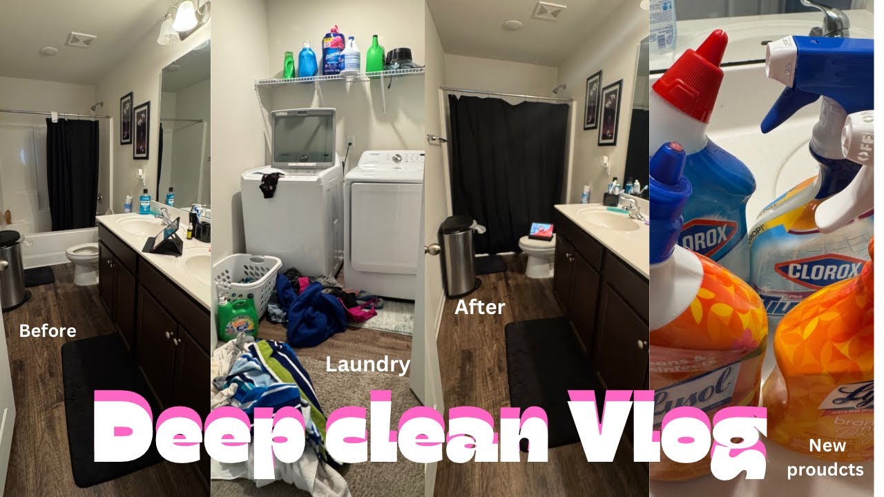 Deep Clean Vlog Youtube