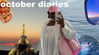 october diaries | flea markets, concerts, and europe 🥥🥬🤎