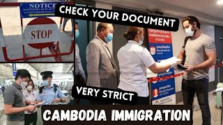 Cambodia immigration very strict / watch before your travelling to Cambodia🇰🇭