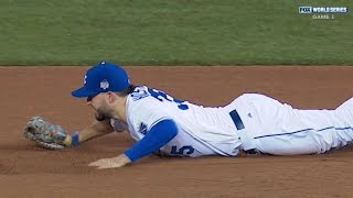 WS2015 Gm1: Hosmer makes great diving stop at first