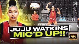 Juju Watkins: WNBA's Next No. 1 Pick 🌟 | Mic'd Up With A Generational Talent 🏀