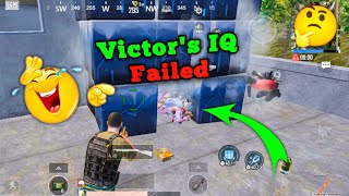 Wait for End 😂 Victor's IQ Fail 😜 || BGMI Funny Moments ||