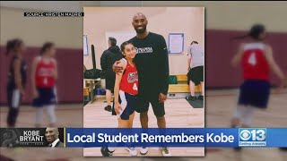 Roseville Teen Reflects On Connection With Kobe Bryant Following His Death