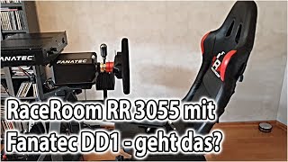 Getestet: RaceRoom RR3055 Rennsitz mit Fanatec DD1 Direct Drive Lenkrad