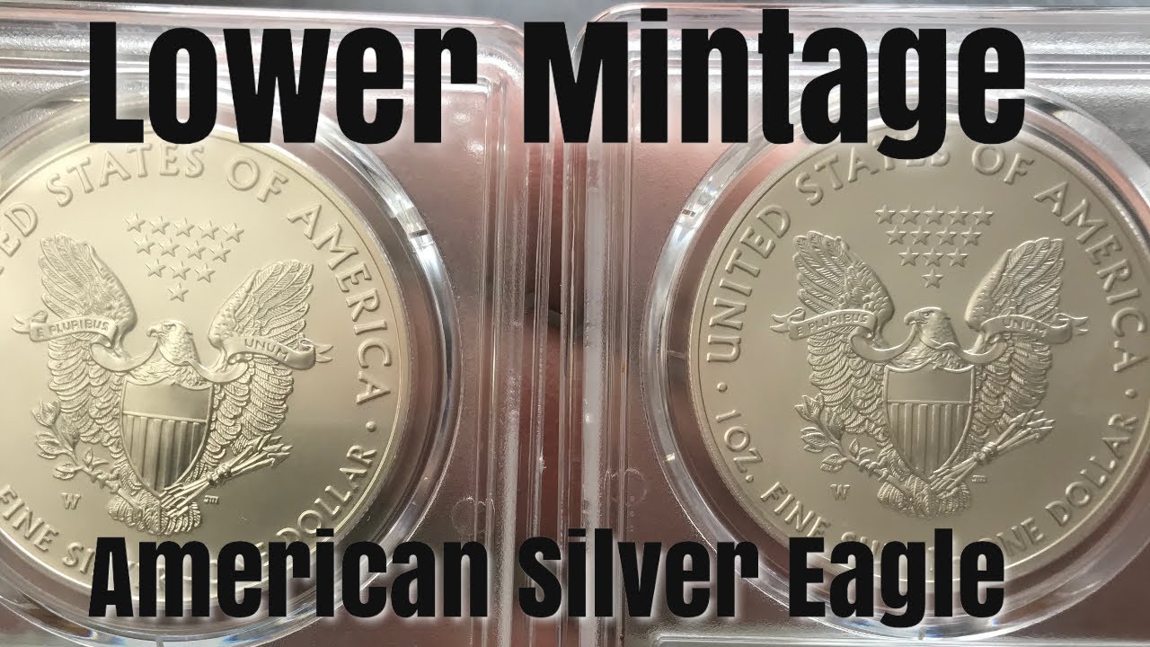 I Purchased A Couple Of The Lowest Mintage American Silver Eagles ...