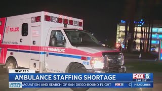 How Staffing Shortages Are Impacting San Diego's Ambulance Provider