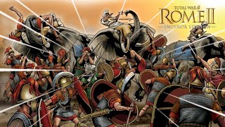 Battle of Zama (202 BC) Roman Republic Vs. Carthage - Rome 2 Historical Battle
