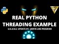 Real Python Threading Example with Iron Man Heads-Up Display | #77 (S.H.A.N.E. Update #3)