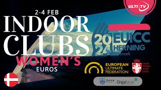 Catchup v DTS — Women's Quarter — EUICC 2024 — European Ultimate Indoor Club Championships