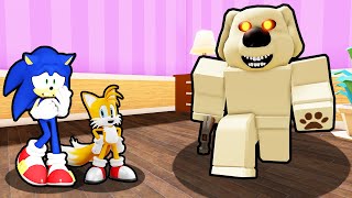 SONIC AND BABY TAILS ESCAPE EVIL DOG HOUSE IN ROBLOX