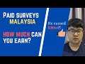 Jack Has Earned RM90 By Taking Paid Surveys In Malaysia| Paid Surveys|Paid Survey Malaysia Review