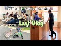 My LAST VLOG~ PAKISTANI 🇵🇰Family In AMERICA 🇺🇸 | GLERC bikes Unboxing🧡