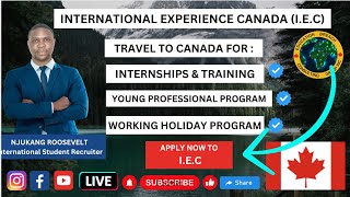 TRAVEL TO CANADA FOR INTERNSHIPS/ YOUNG PROFESSIONAL PROGRAM/ WORKING HOLIDAY VISA / APPLY NOW 2024