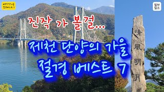 제천단양의 가을절경 베스트 7