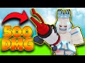 This combo deals 500dmg per second - Roblox Bedwars