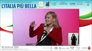 #AnciGiovani2024 - L'intervento di Diana Bianchedi della Fondazione Milano Cortina 2026