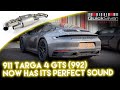 Porsche 911 Targa 4 GTS (992) with Perfect Titan Sport Exhaust Sound by QuickSilver