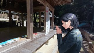 女の子と出会うバイク旅『風雨来記4』初見配信＃18【ゲーム実況】