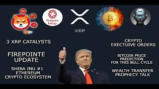 XRP, Shiba Inu, Firepoint, Bitcoin Prediction, Crypto executive orders, Wealth transfer talk Part 2