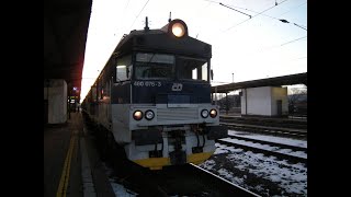 Olomoucký Panťák 460 075 a 076 v provedení ''ultralight'' přijíždí do stanice Suchdol nad Odrou