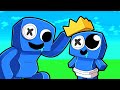 RAINBOW FRIENDS BLUE HAS A BABY! (Minecraft)