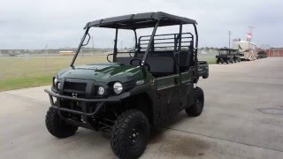 $15,899:  2016 Kawasaki Mule Diesel Pro DXT LE Timberline Green Overview and Review