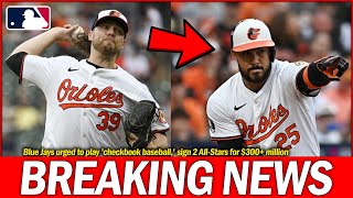 🚨BREAKING NEWS: Blue Jays urged to play 'checkbook baseball,' sign 2 All-Stars for $300M! MLB NEWS