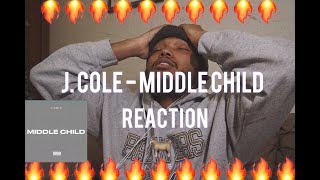 J. Cole - Middle Child (Official Audio) | REACTION 🔥🔥🔥