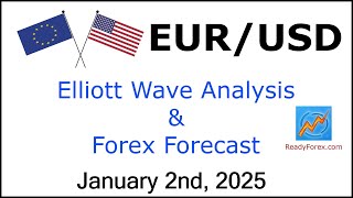 EUR USD Elliott Wave Analysis | Forex Forecast | January 2, 2025 | EURUSD Analysis Today