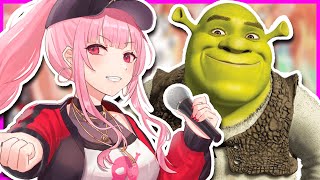 Calli couldn't RESIST making SHREK REFERENCES...【Mori Calliope / Gawr Gura / HololiveEN】