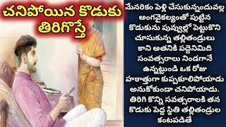 చనిపోయిన కొడుకు తిరిగొస్తే/telugu audio stories/ telugu kathalu