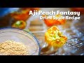 Dried chilli spice recipe with Aji Peach Fantasy chillies