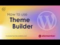 Elementor Theme Builder Tutorial -  Free Theme Builder by Royal Elementor Addons