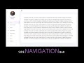 How to create the Side Navigation Bar Using HTML CSS and Javascript