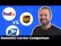 UPS vs FedEx vs USPS - Domestic Shipping for E-Commerce Edition