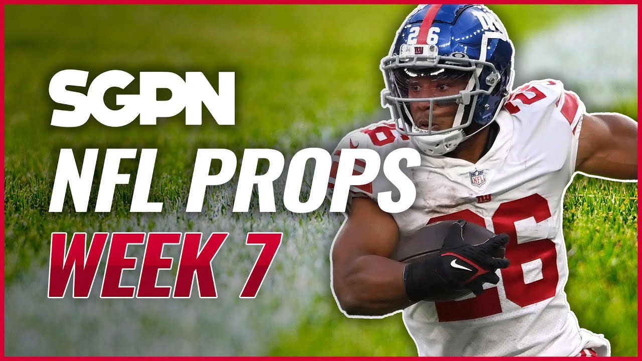 NFL Prop Bets Week 7 - Sports Gambling Podcast - NFL Player Props - NFL ...