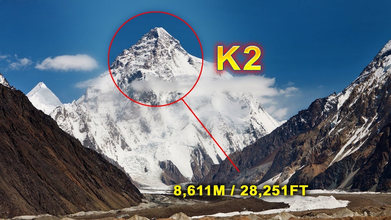 K2 Mountain || The Second Highest Mountain In The World, With The First ...