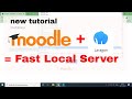 how to install moodle on windows 10 | moodle installation windows 10 Laragon xampp