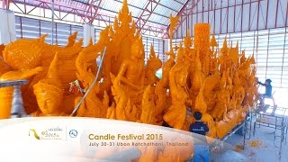 Candle Festival on July 30-31, 2015 in Ubon Ratchathani