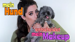 🐶 Mein HUND entscheidet mein MAKEUP 💄 Jolina Mennen