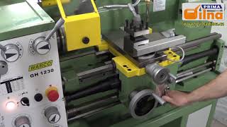 Prima Dilna video - Warco GH 1230 / 1236  - lathe unboxing, assembly, introduction - part 4