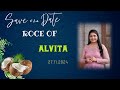 Roce of Alvita Rashmitha