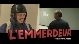 EXCLUSIVITÉ l’envers du décor du « shooting photos » de la pièce « L’Emmerdeur »