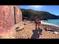 🇪🇸 cala benirrás 4k beach walk ibiza balearic islands spain