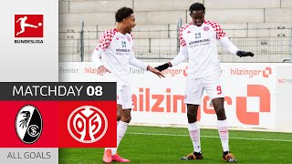Mateta's Hattrick secures the Win |  SC Freiburg - 1. FSV Mainz 05 | 1-3 | All Goals | Matchday 8