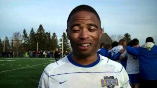 CSS Men's Soccer Team wins UMAC Title  Jermaine Dacres named