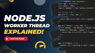 Boosting Node.js Speed using Worker Threads